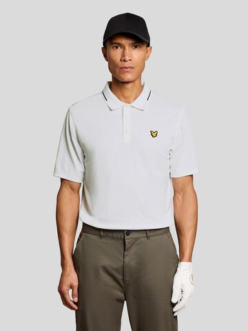 Lyle & Scott Functioneel shirt '1874' in Wit: voorkant
