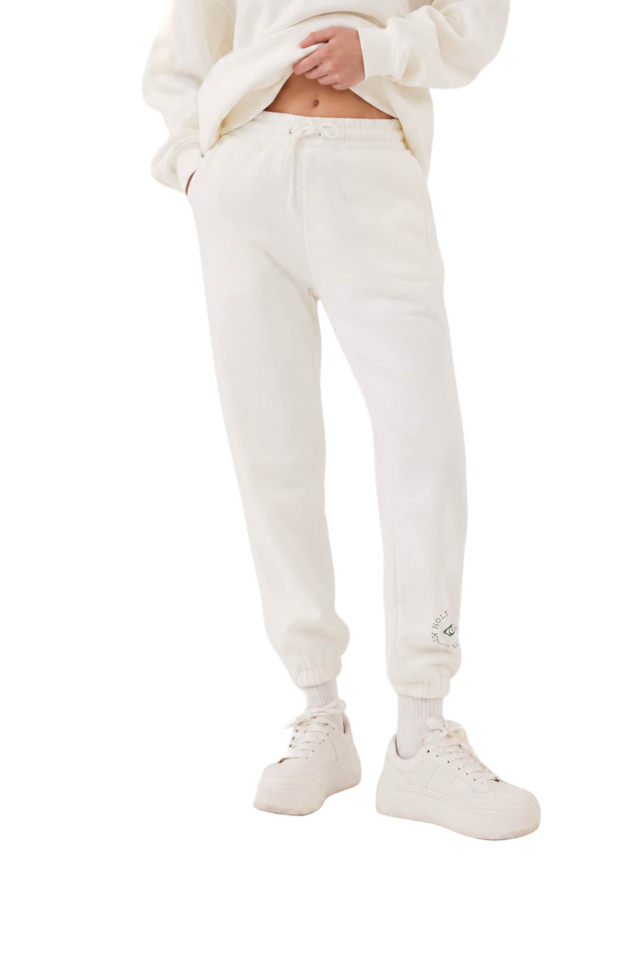 HOLLY LOLLY Tapered Hose in Beige: Vorderseite