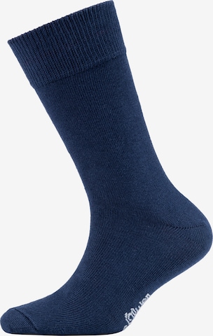 s.Oliver Socks 'Torino' in Blue