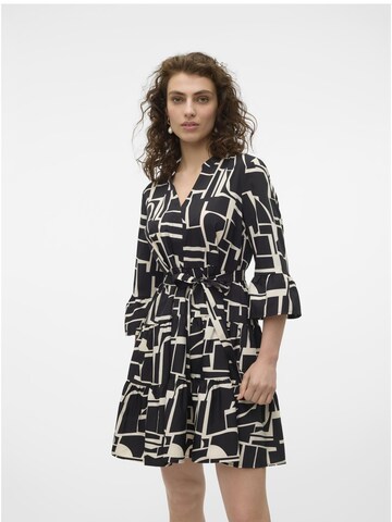 VERO MODA Blousejurk in Zwart: voorkant