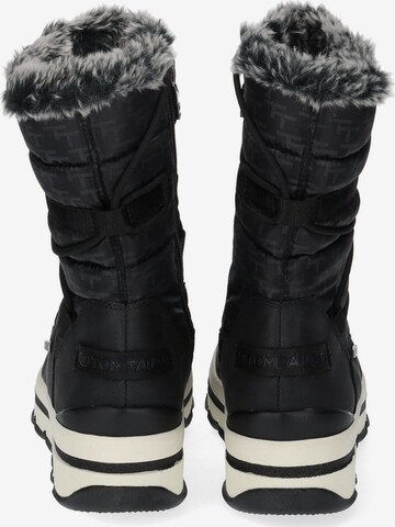 TOM TAILOR Snow Boots in Black