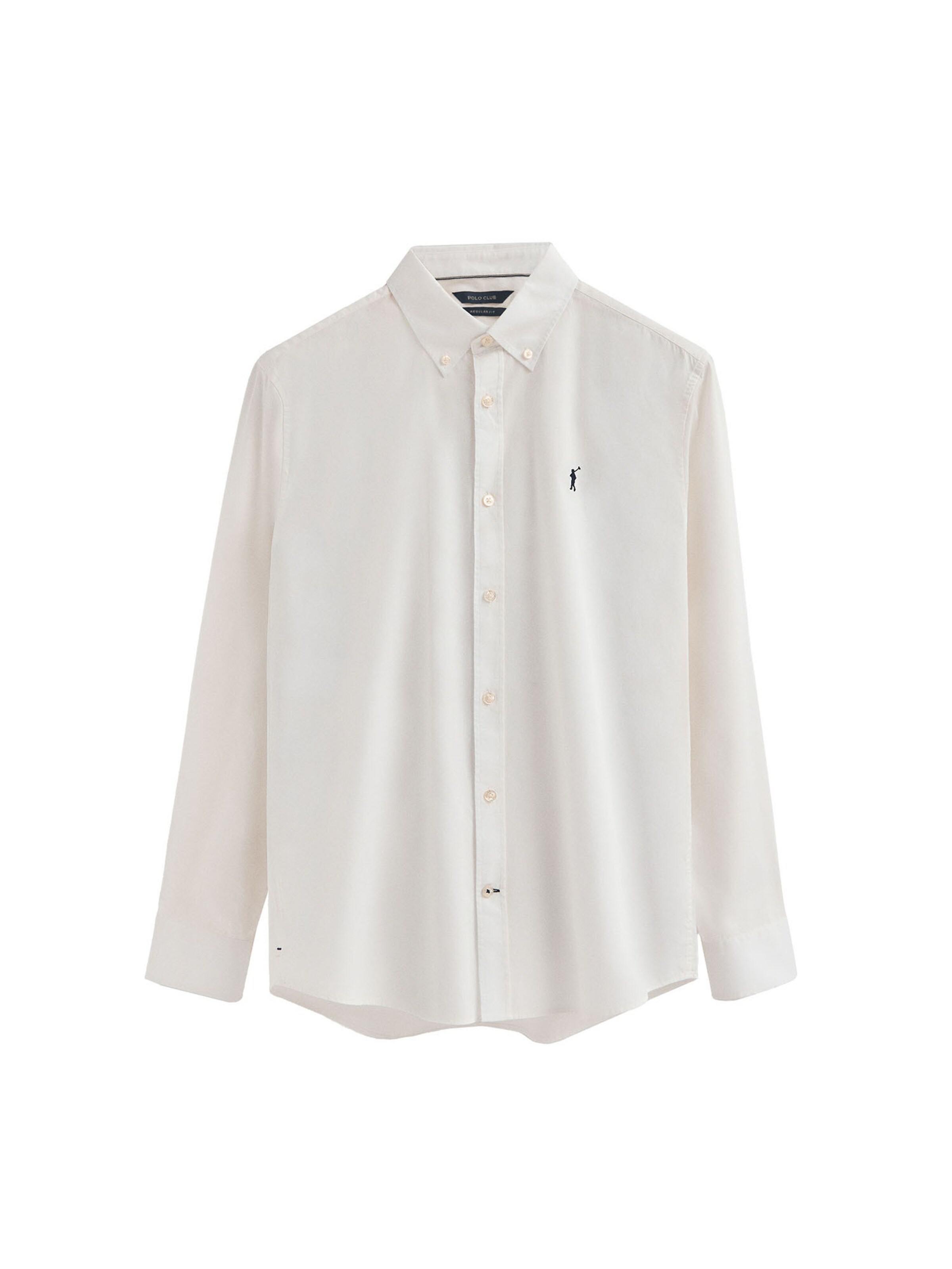 Polo Club Hemd in Beige: Vorderseite