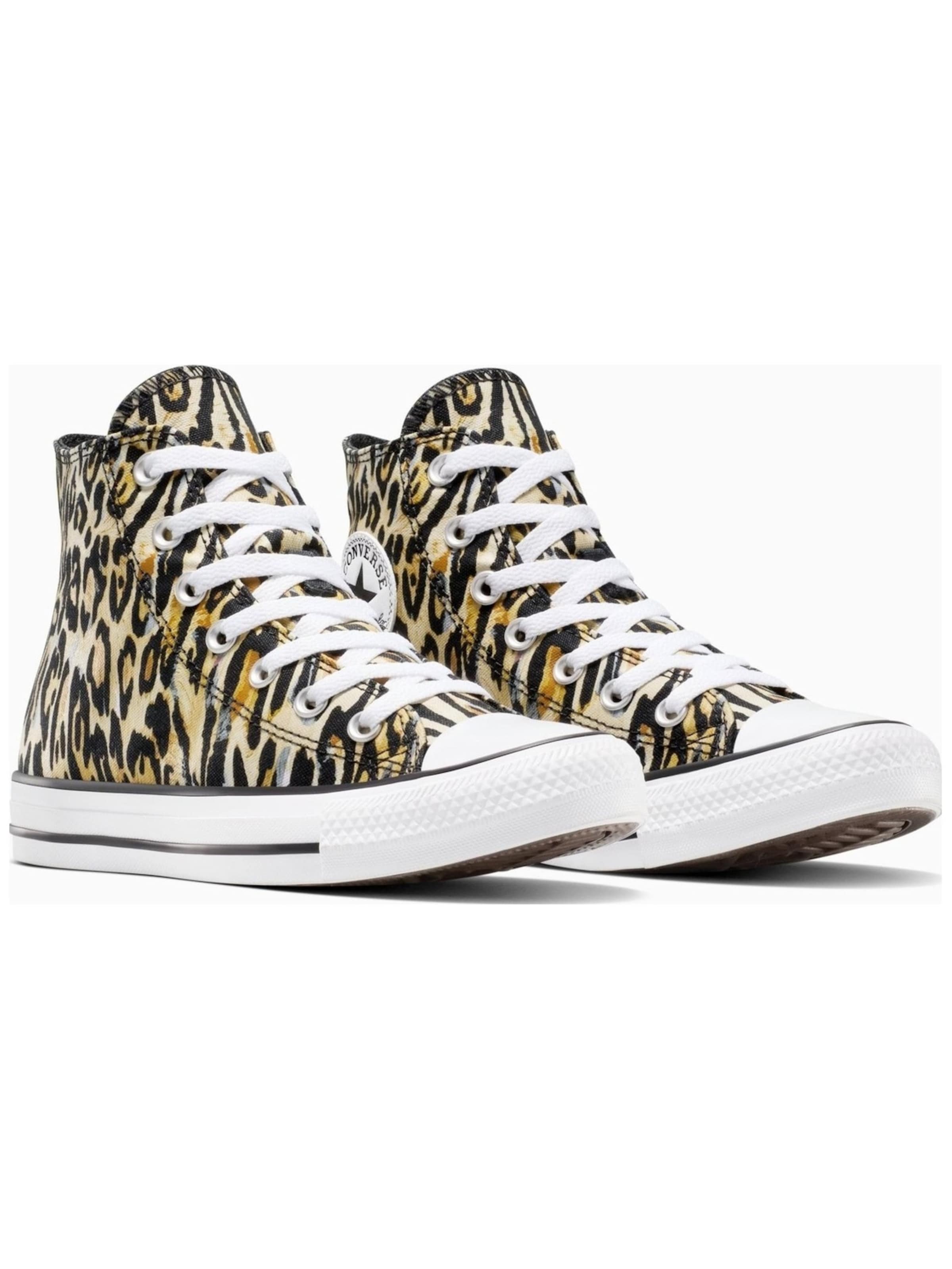 CONVERSE - Zapatillas deportivas bajas 'Converse Chuck Taylor All Star Leopard' en marrón