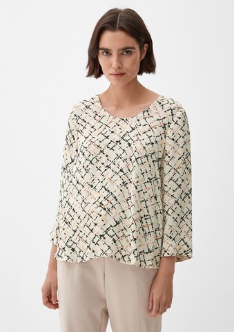 s.Oliver BLACK LABEL Blouse in Beige: front