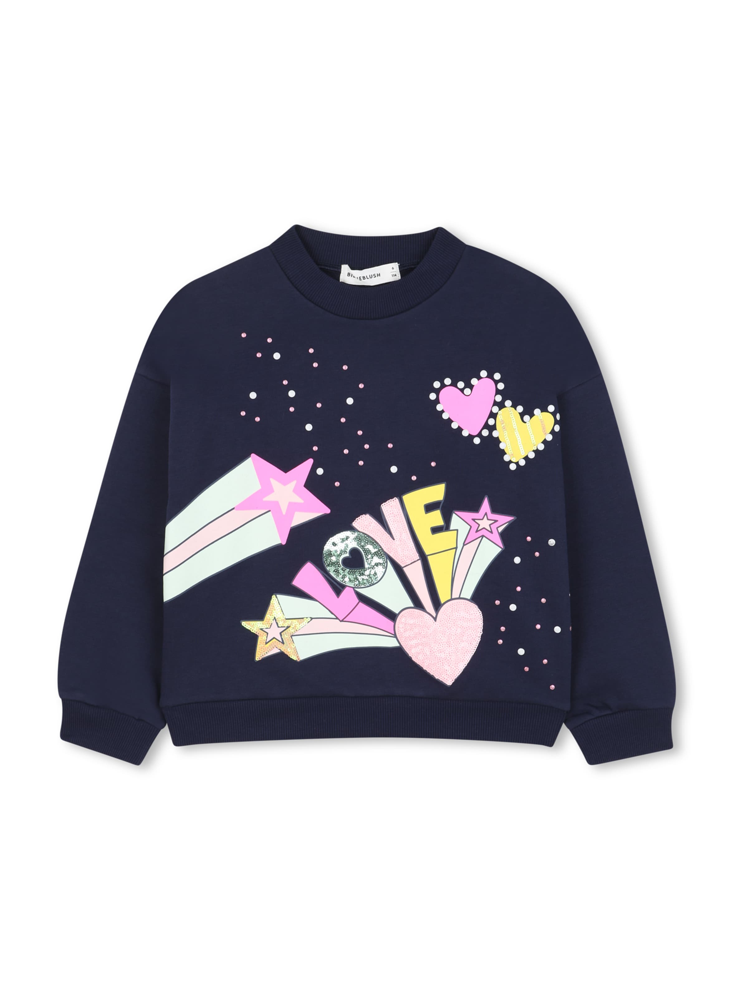 Billieblush Mikina - Modrá: predná strana