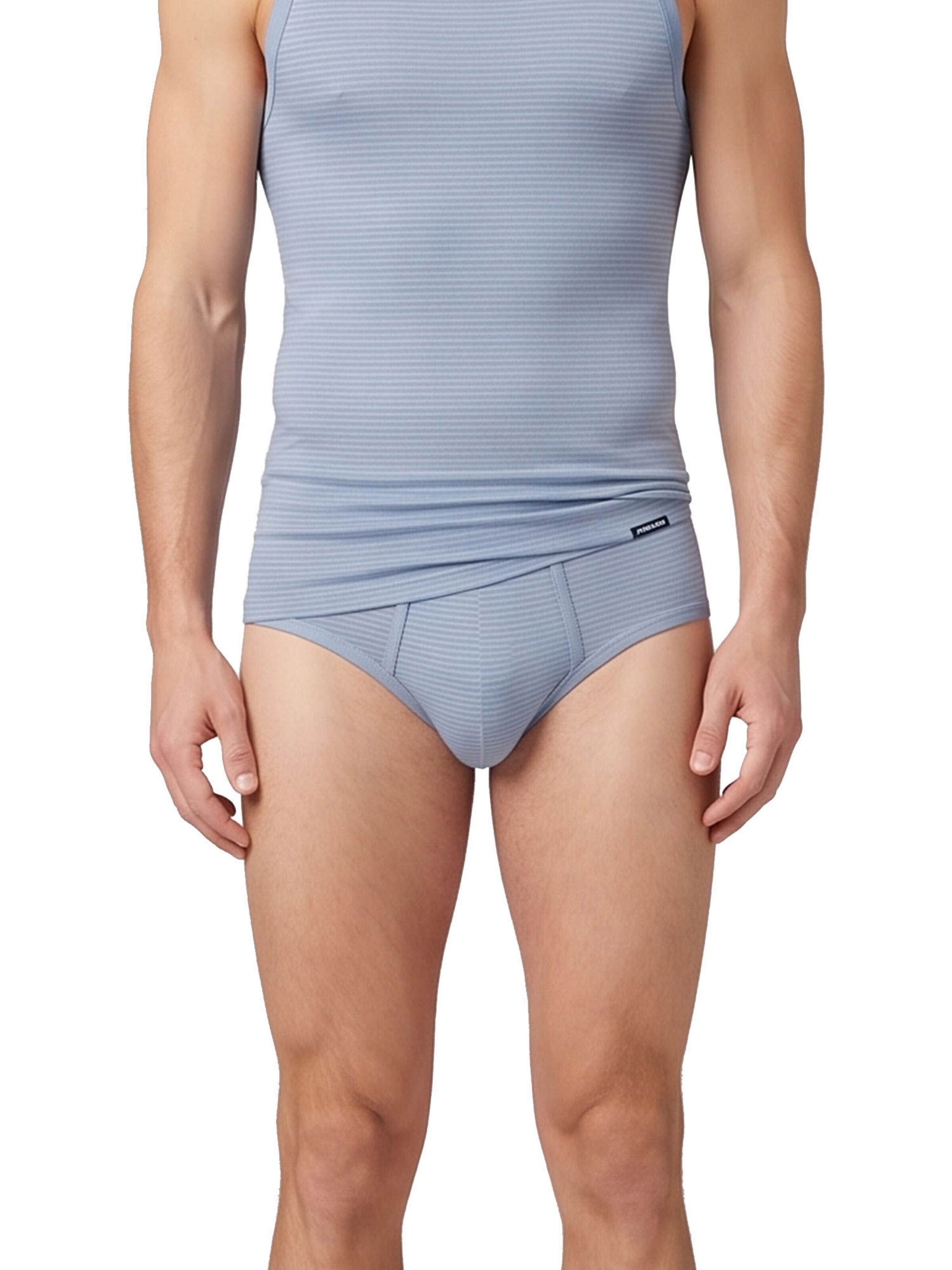 Ammann Panty 'Jeans Feinripp' in Blue