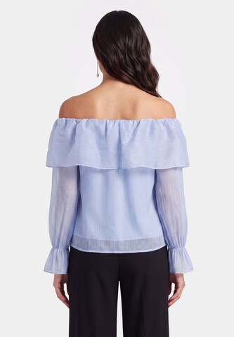 faina Bluse in Blau