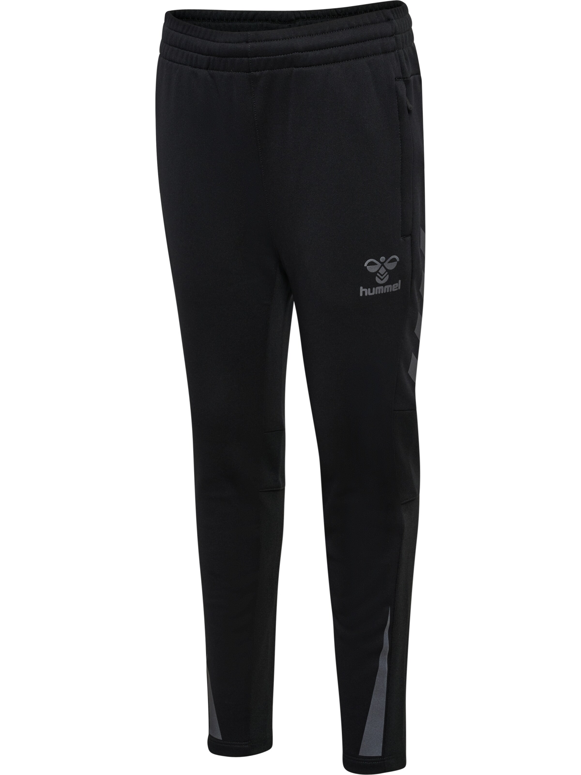 Hummel Slimfit Sporthose in Schwarz