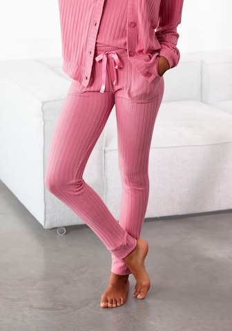 s.OliverPidžama hlače - roza boja: prednji dio