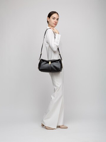 PINKO - Bolso de hombro en negro: frente