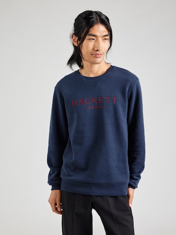 Sweat-shirt 'HERITAGE' Hackett London en bleu : devant