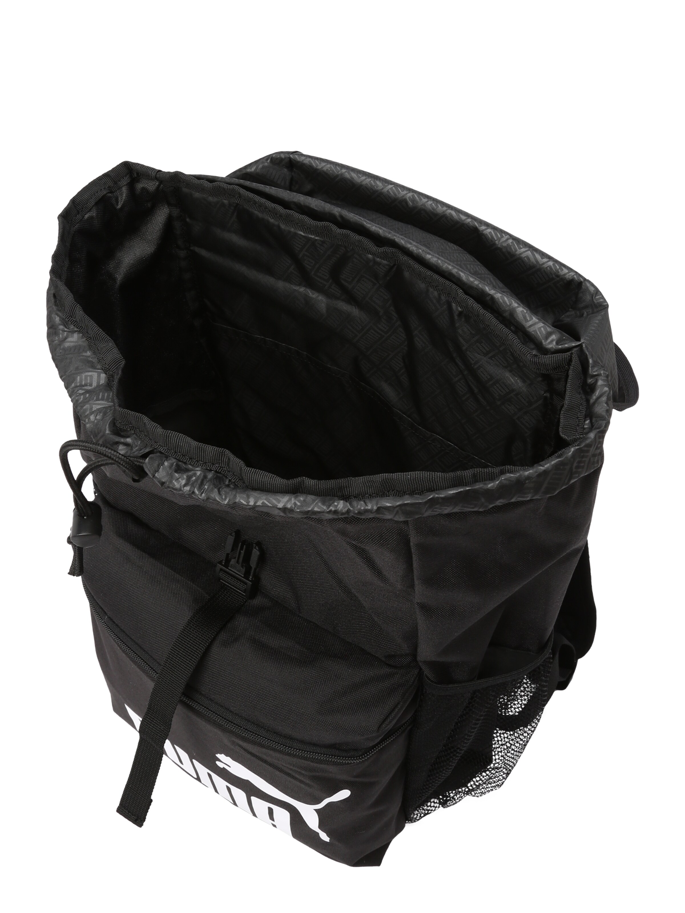 PUMA Seljakott 'Phase', värv must