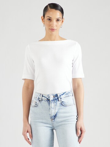 T-shirt ESPRIT en blanc : devant