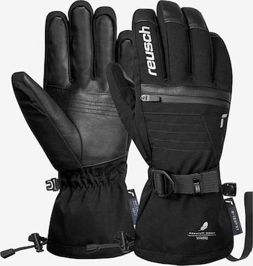 REUSCH Sports gloves 'Lando R-TEX® XT' in Black: front