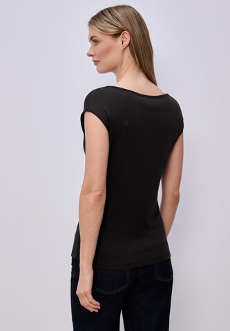 STREET ONE Shirt in Black