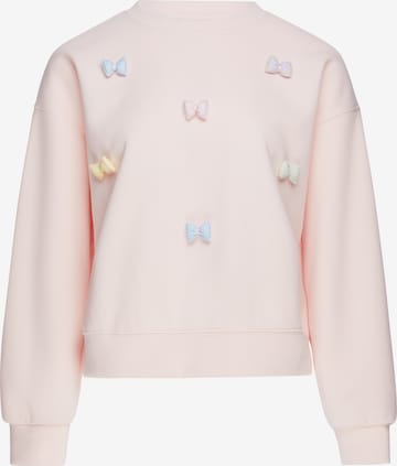 Sweat-shirt MYMO en rose : devant