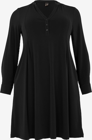 YOEK Kleid in Schwarz: Vorderseite