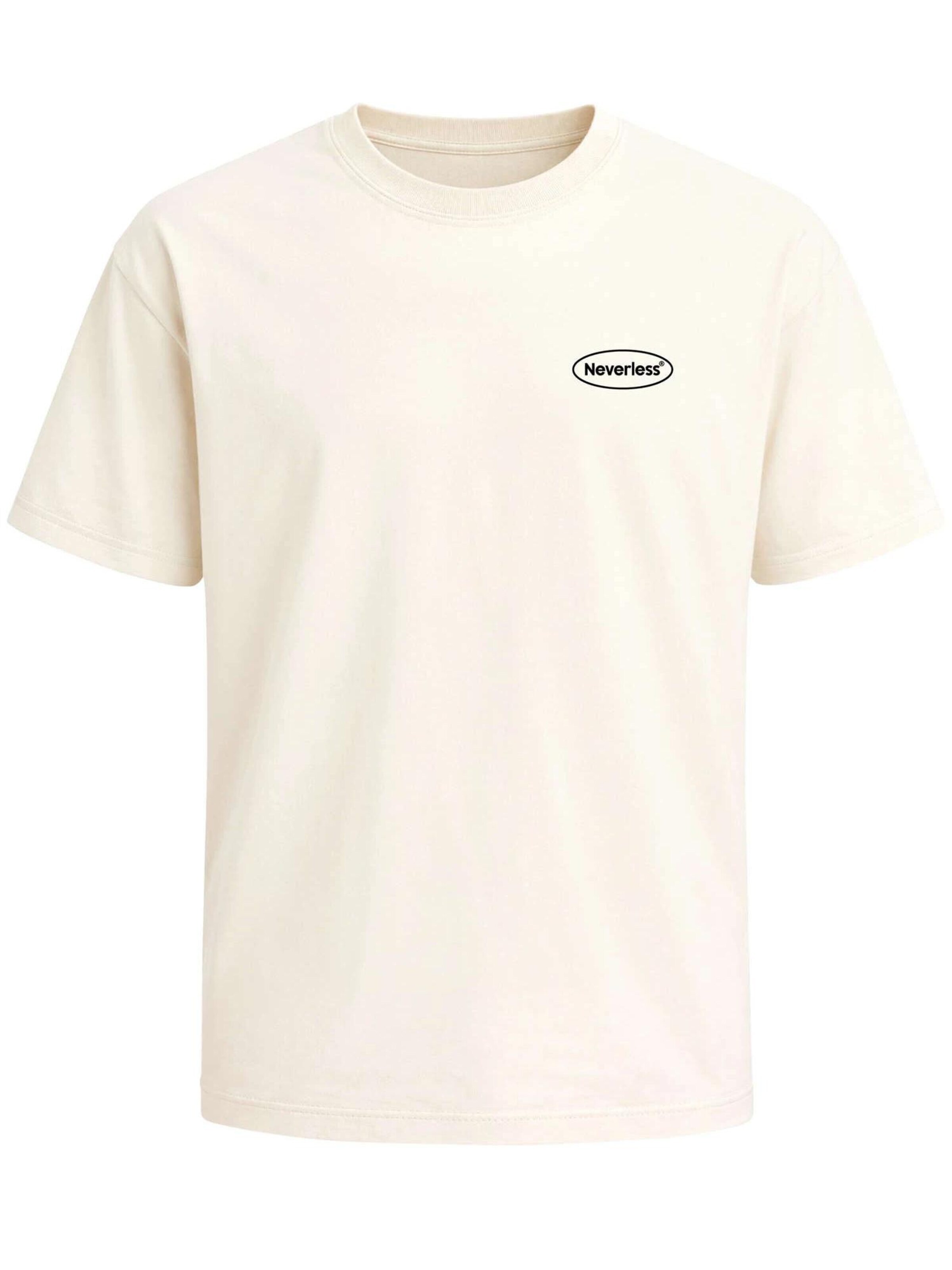 Neverless Shirt 'Ruff Life'‌‌‌‌‌‌‌‌‌ in Beige