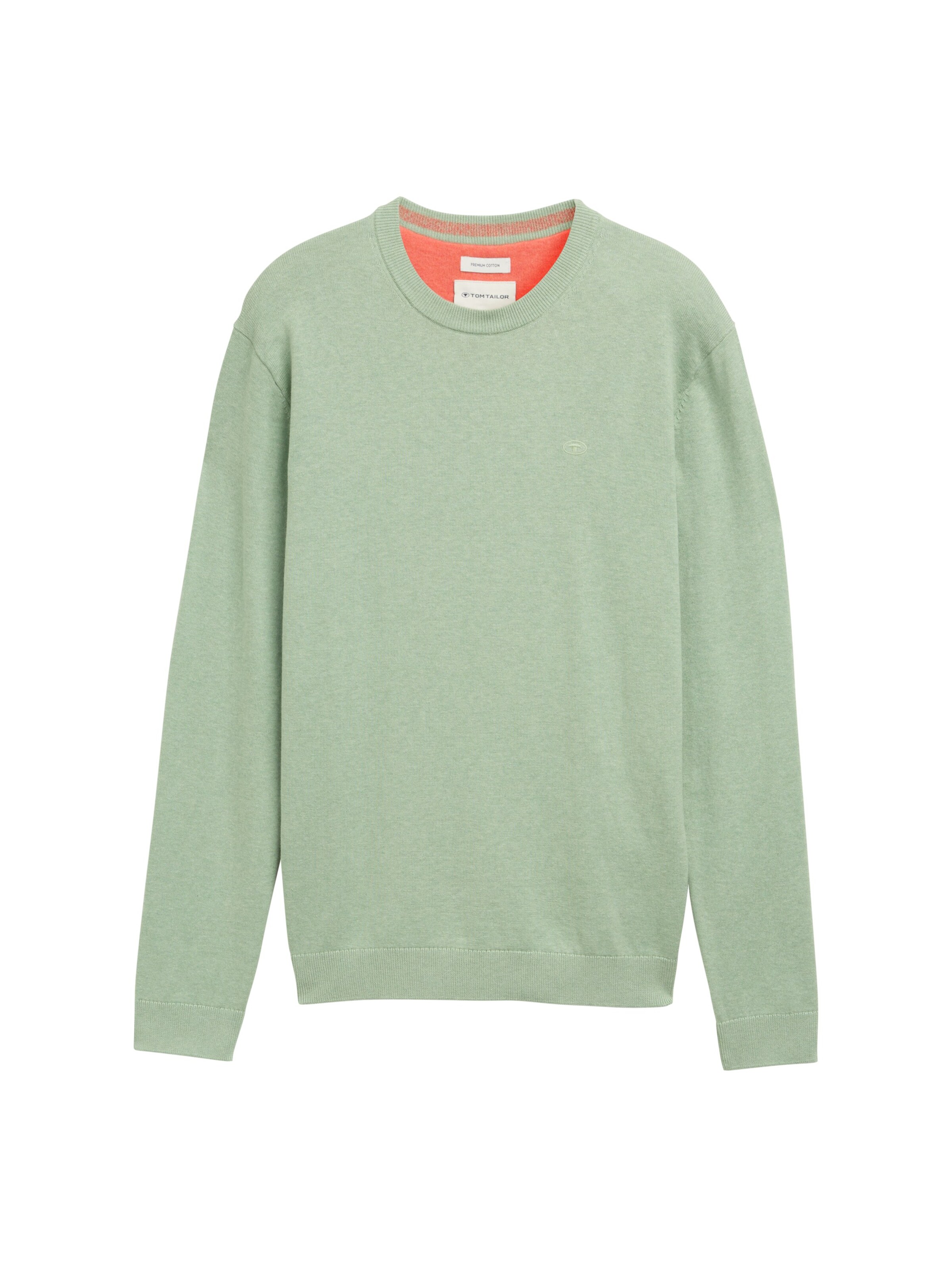 TOM TAILOR Pullover in Grün: Vorderseite