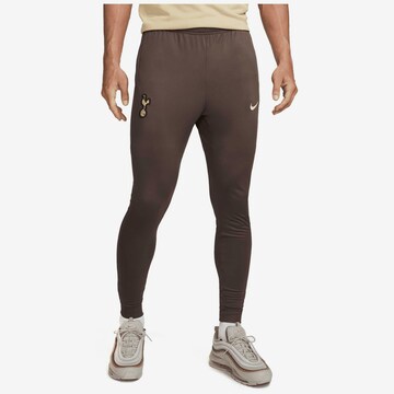 NIKE Skinny Sportbroek 'Tottenham Hotspur Dry Strike' in Grijs