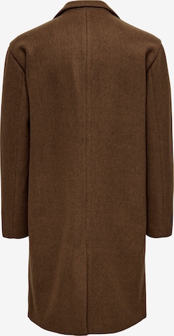 Only & Sons Płaszcz przejściowy 'Morgan' w kolorze brązowy