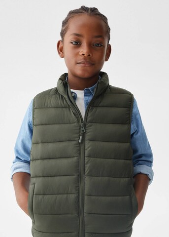 Gilet 'Alvaro' MANGO KIDS en vert