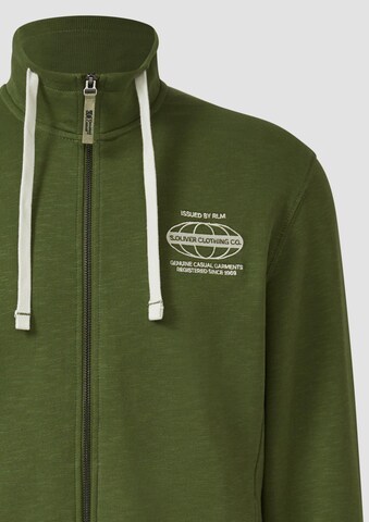 Veste de survêtement s.Oliver en vert