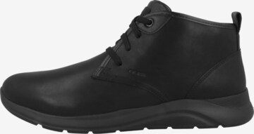 GEOX Schnürboots in Schwarz