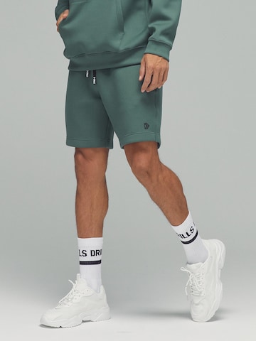 DRILLS Apparel Regular Trousers 'Recreation' in Green