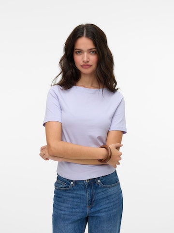 VERO MODA T-Shirt 'VMPanda' in Lila: Vorderseite