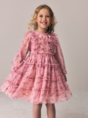 LAURA ASHLEY - Vestido en rosa: frente