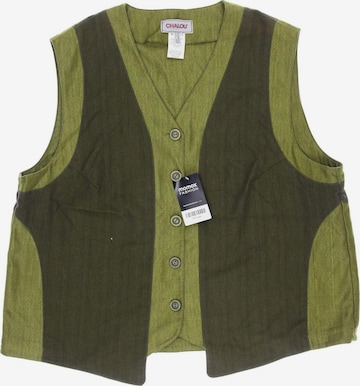 Chalou Vest in XXXL in Green: front