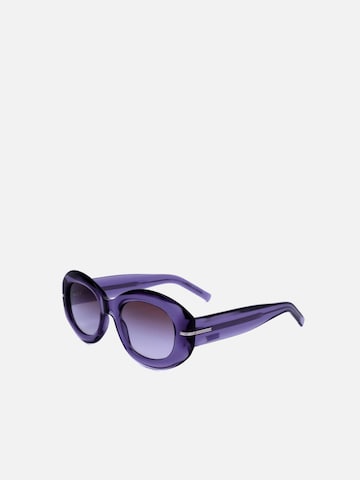HUGO BOSS Zonnebril in Lila: voorkant