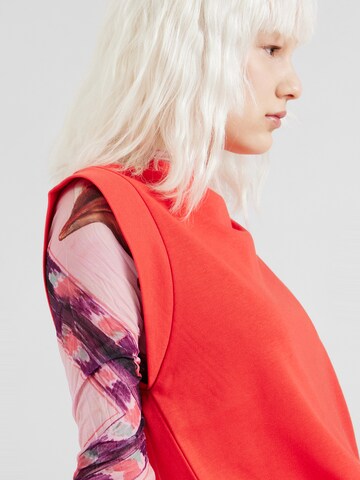 Abito 'PCCHILLI' di PIECES in rosso
