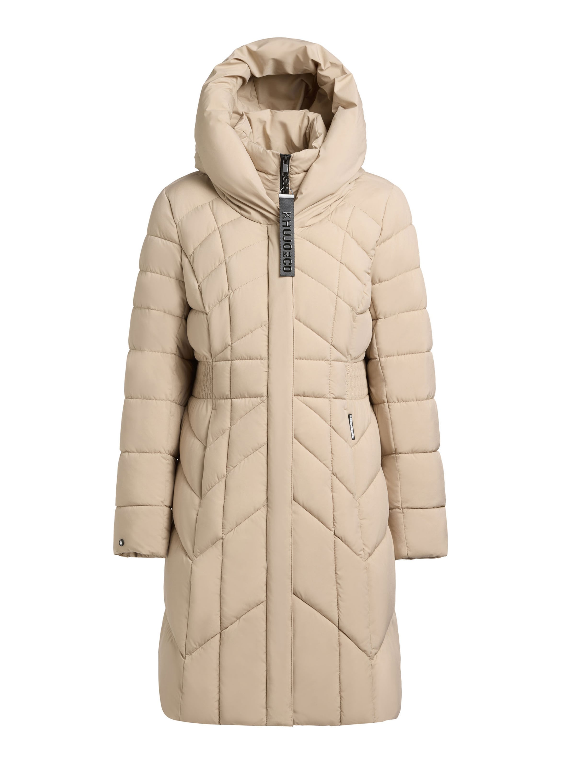 khujo Зимно палто 'Laio' в бежово: отпред
