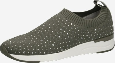 CAPRICE Slip on en kaki / transparent, Vue avec produit