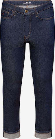 ESPRIT Slimfit Jeans in Blauw: voorkant