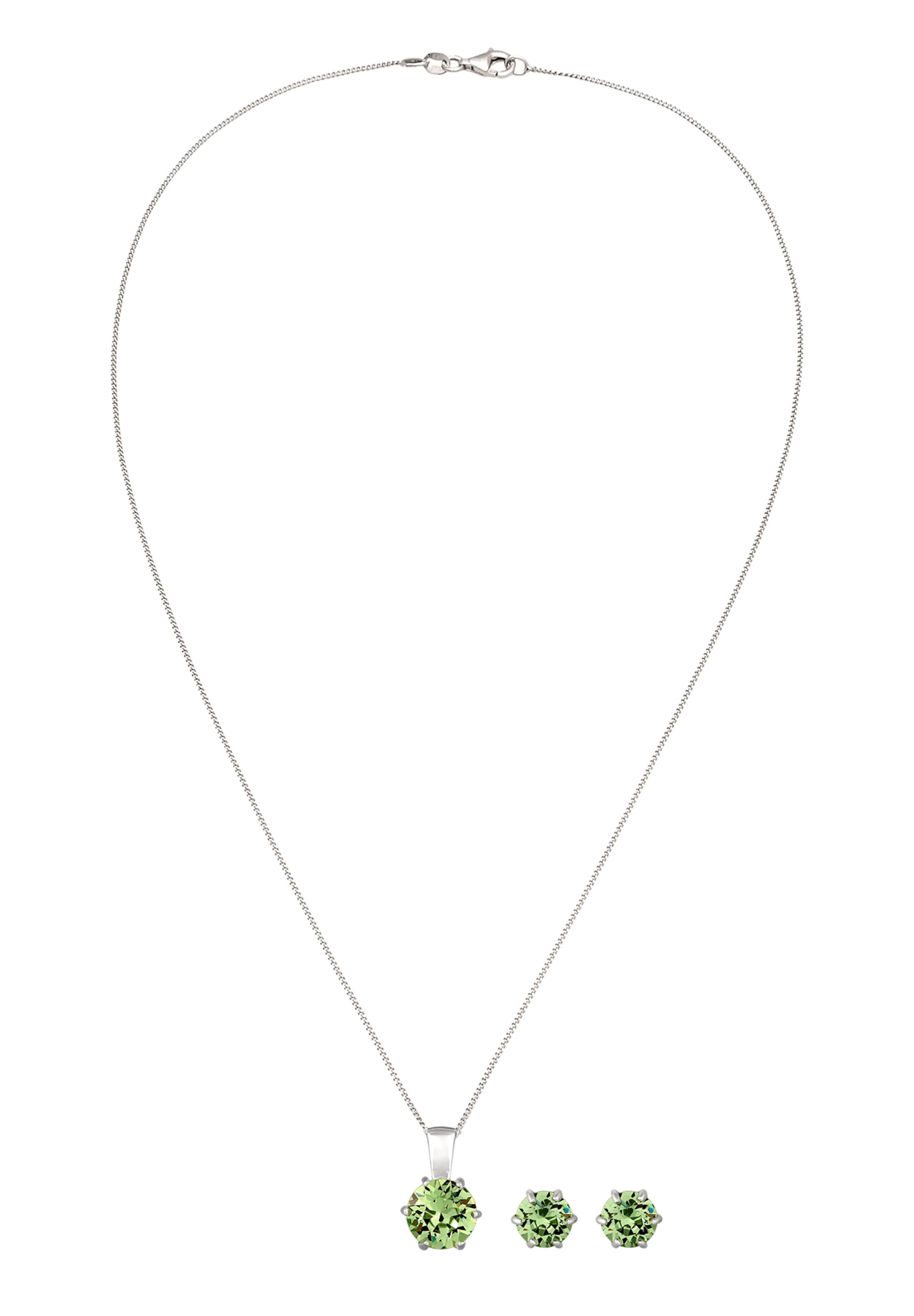 Parure de bijoux 'Kristall' ELLI en argent : devant