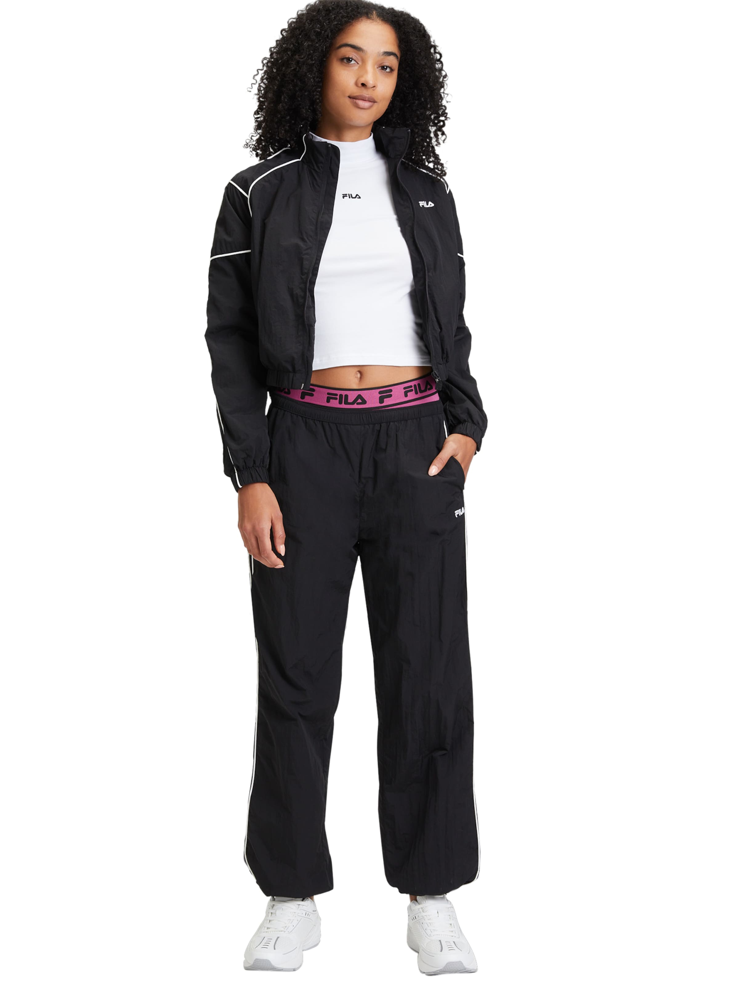 juoda FILA Laisvas Kelnės 'LAPLACE'