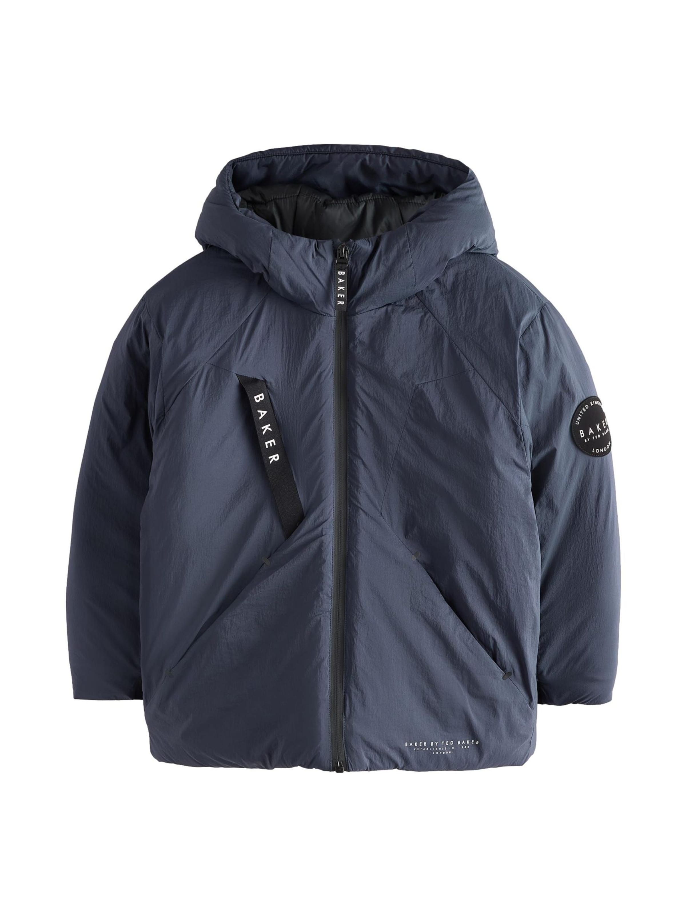 Baker by Ted Baker Mantel in Blau: Vorderseite