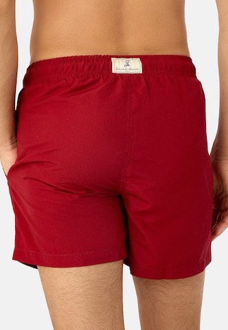 Gassa d'Amante Zwemshorts 'Forte Dei Marmi' in Rood