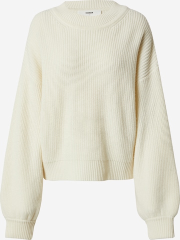 ABOUT YOU x Marie von Behrens Sweater 'Ida' in White: front