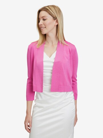 Vera Mont Knit Cardigan in Pink: front