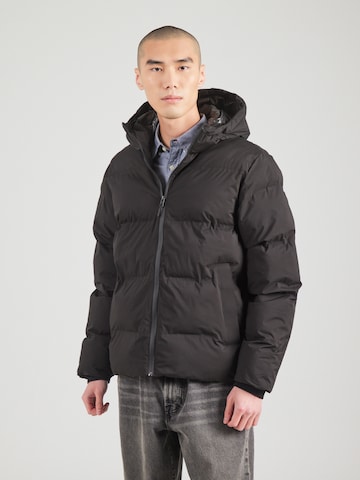 Geacă de primăvară-toamnă 'JWHPLANET' de la JACK & JONES pe negru: față