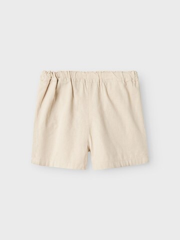NAME IT regular Bukser i beige