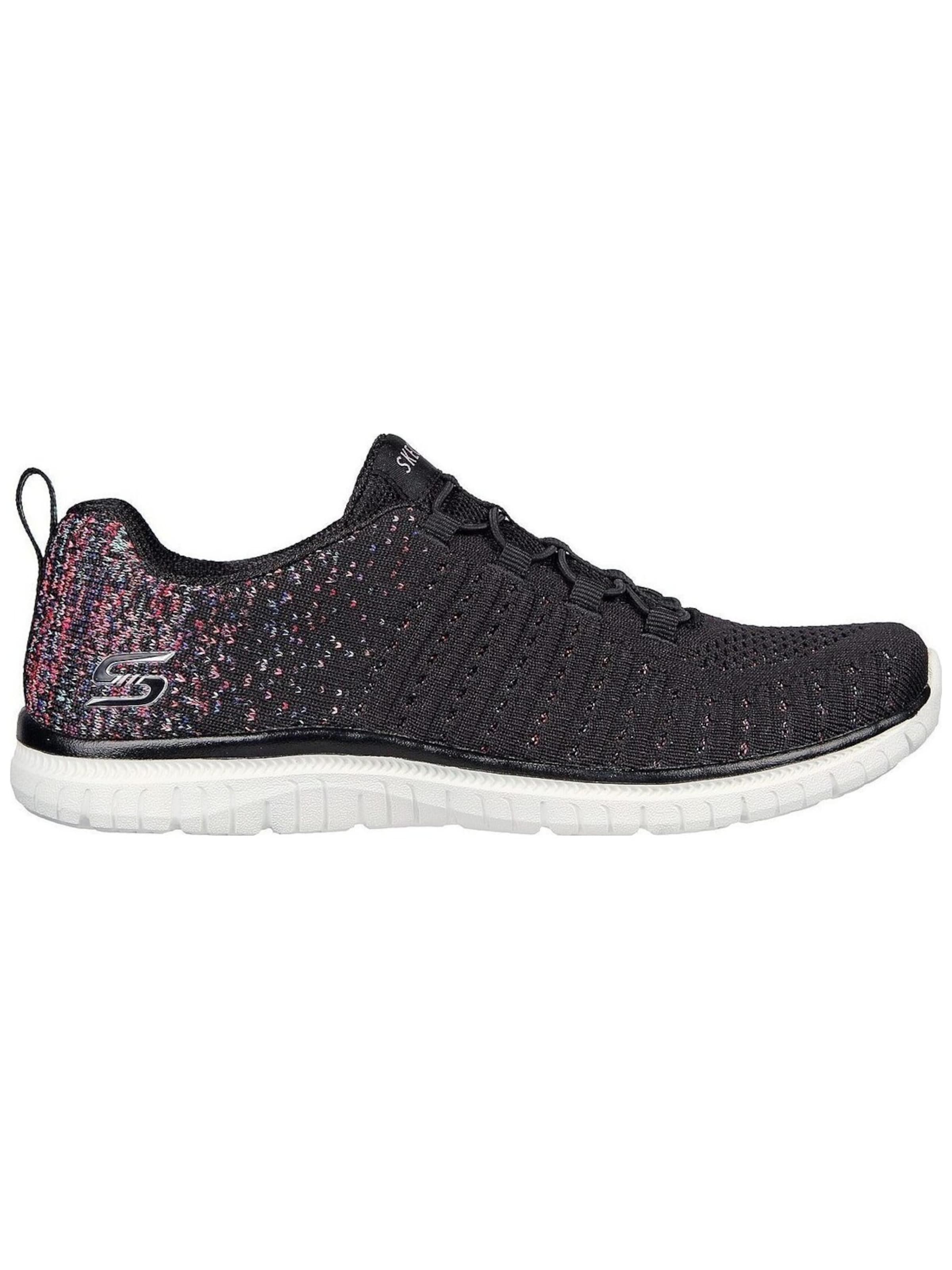 SKECHERS Platform trainers 'Virtue' in Black: front