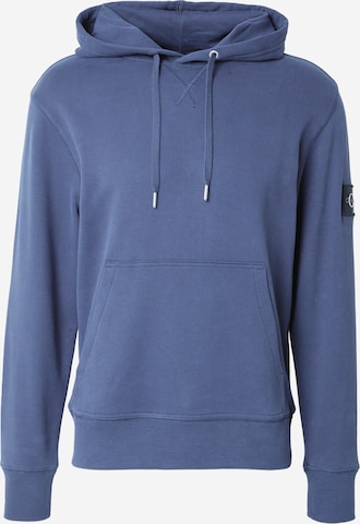 zils Calvin Klein Jeans Sportisks džemperis: no priekšpuses