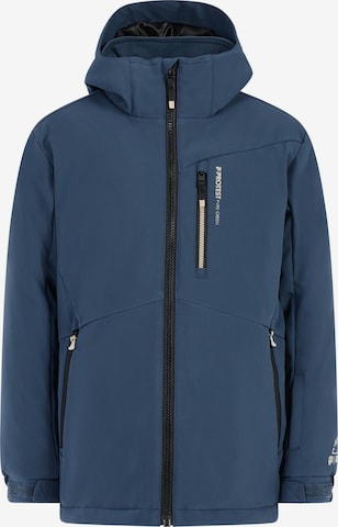 PROTEST Athletic Jacket 'PRTSoulby JR' in Blue: front