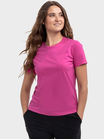 T-shirt fonctionnel 'Hohberg' Schöffel en rose : devant