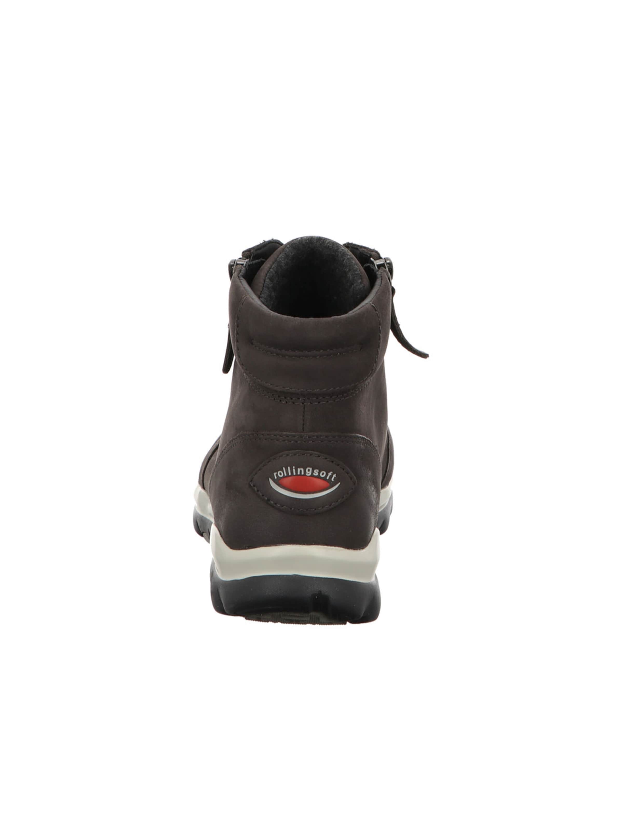 GABOR Schnürstiefelette in Grau